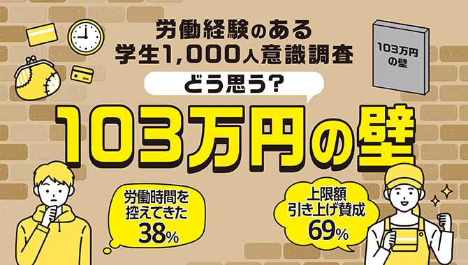 どう思う？103万円の壁